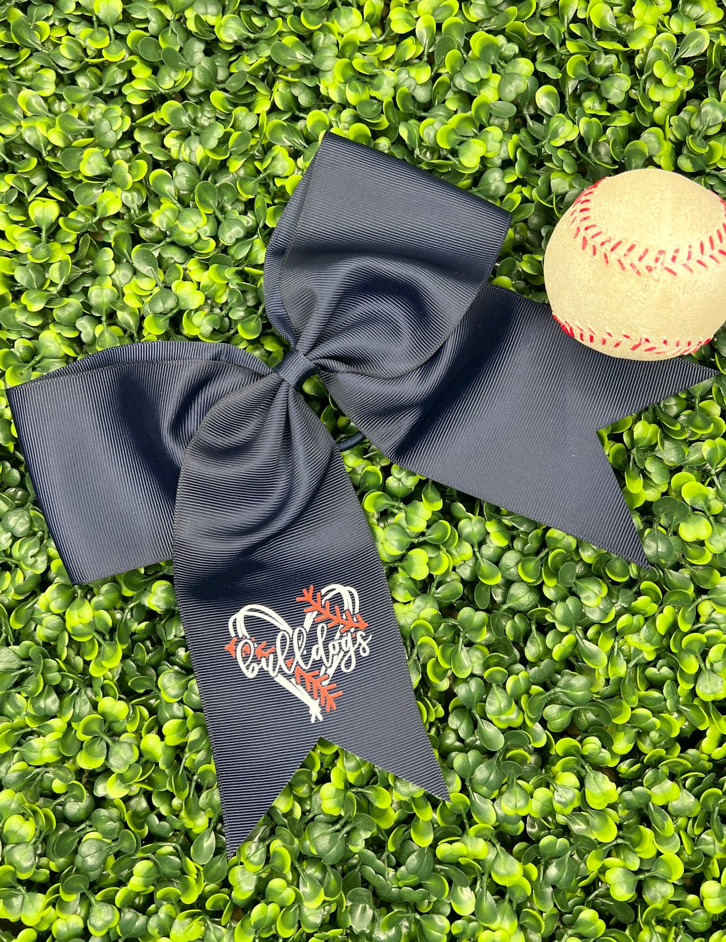 Bulldogs Cheer Bows