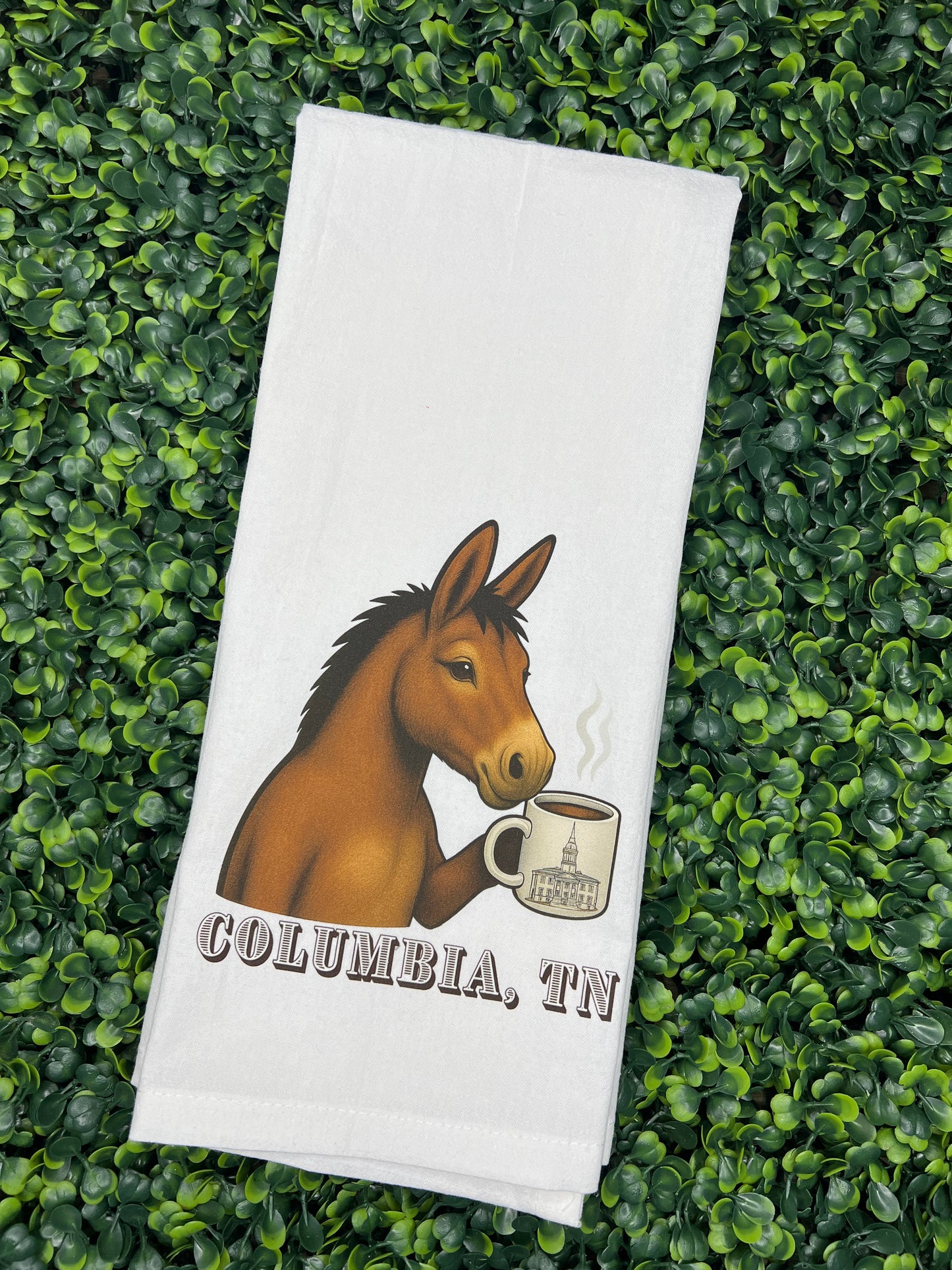 Coffee Mule Tea Towel