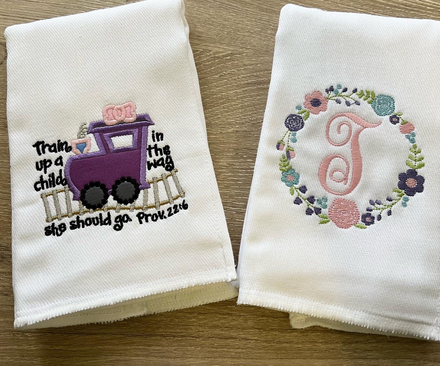 Custom Baby Burp Cloth